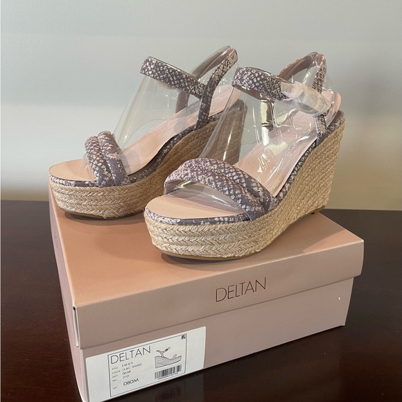 NWT Deltan 8m Espadrilles - Picture 1 of 3